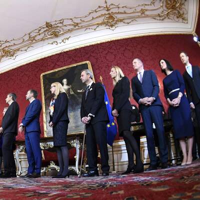 Angelobung der neuen Regierung