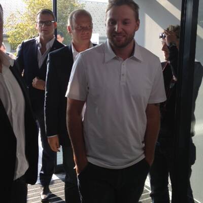 Die besten Bilder von Vaneks Ankunft