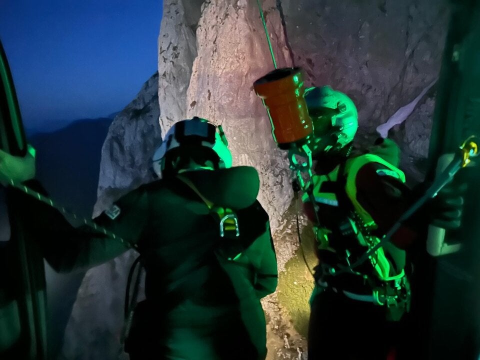 Brite abgestürzt Foto Himmelsleiter