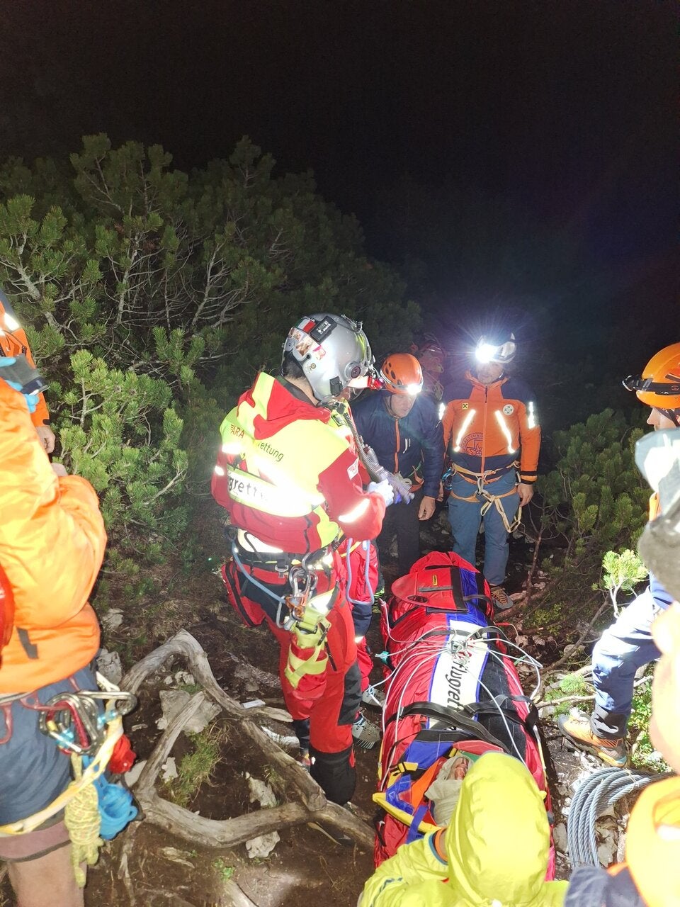 Brite abgestürzt Foto Himmelsleiter