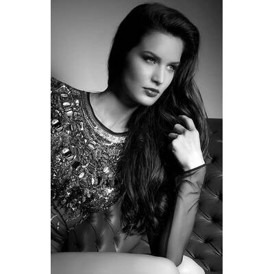 Miss Austria Annika Grill in sexy Dessous