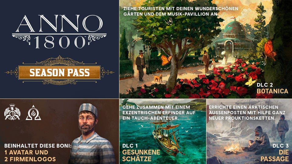 Anno 1800 lockt ab sofort ins 19. Jahrhundert