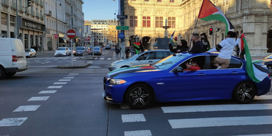 Anti-Israel-Demonstration in Wien