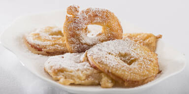 Gezuckerte Apfelradln