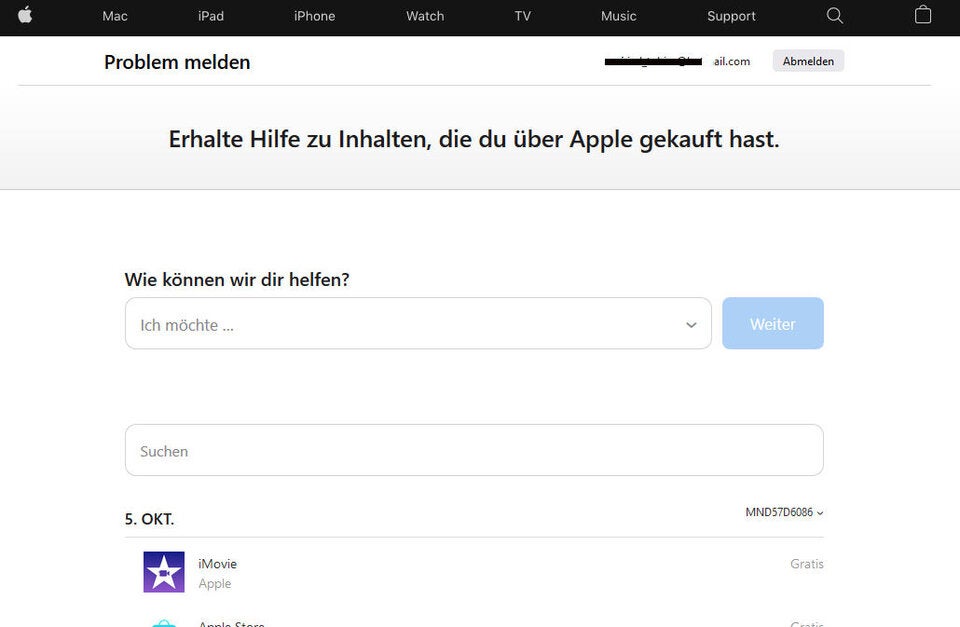 Apple App Store: Geld für gekaufte Apps, Filme & Co zurückholen