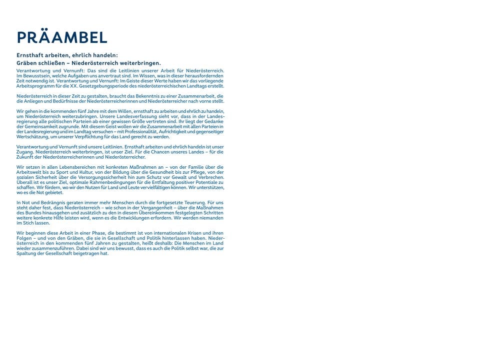 Gendern und Corona: Das steht im schwarz-blauen Pakt