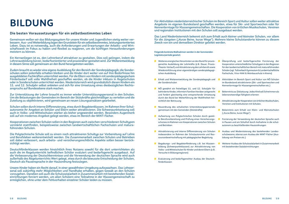 Gendern und Corona: Das steht im schwarz-blauen Pakt