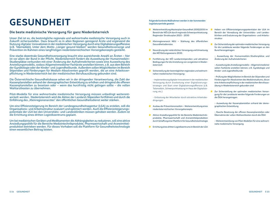 Gendern und Corona: Das steht im schwarz-blauen Pakt