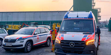 Arbeitsunfall in Liesing