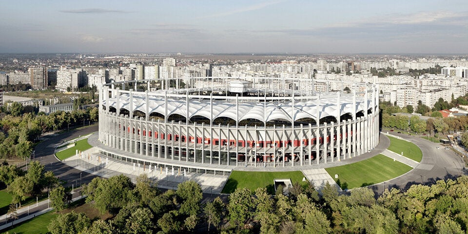 13.000 Zuschauer (25 Prozent). Drei Gruppenspiele, ein Achtelfinale. 