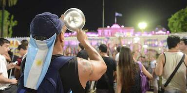 Zehntausende protestierten in Argentinien