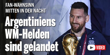 WM-Helden sind in Argentinien gelandet