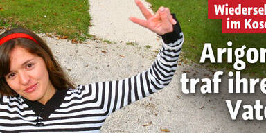 Arigona und Familie trafen den Vater