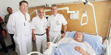 Neues Leben mit abgetrenntem Arm