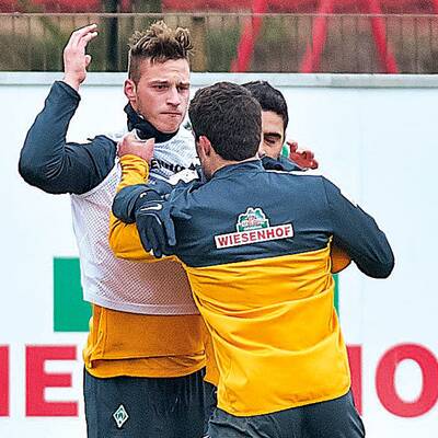 Arnautovic: Rangelei bei Bremen-Training 