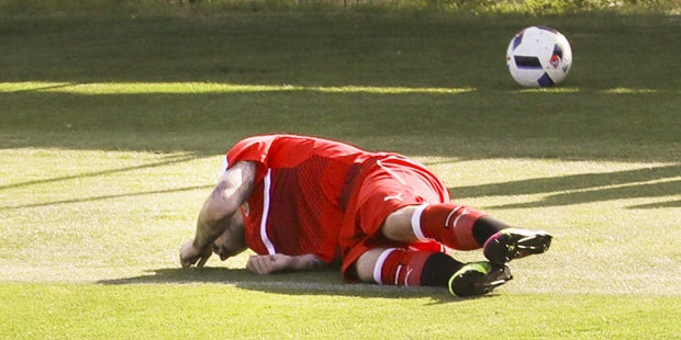 Marko Arnautovic Training Boden
