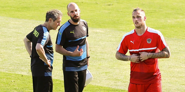 Arnautovic Training Rippe