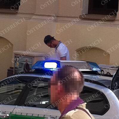 Hier stoppt die Polizei Arnautovic