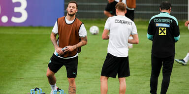 Marko Arnautovic im &Ouml;FB-Training