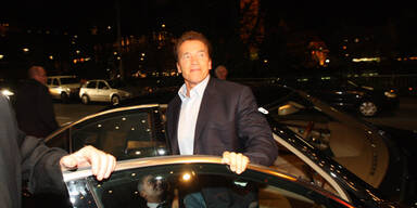 Arnie ist 'Back in Austria'