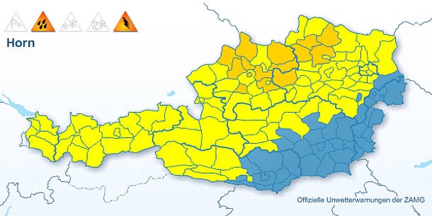 Neue Unwetter nach 2-Tage-Sommer