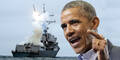 Obama / Rakete / Kriegsschiff