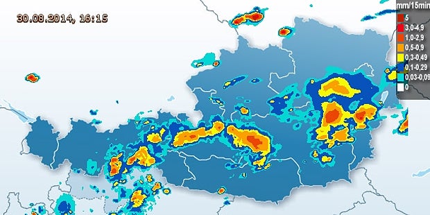 Hier regnet es am meisten