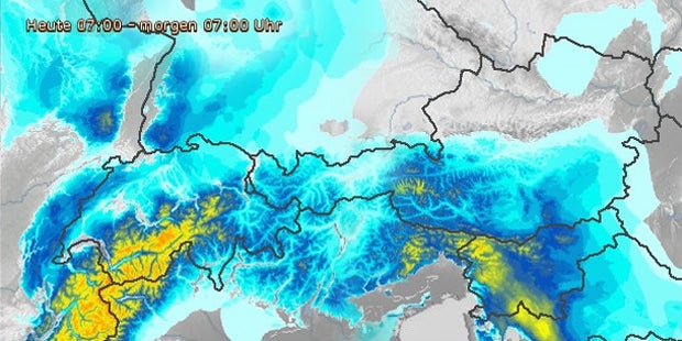 Hurra, der Schnee ist da!