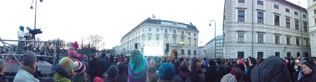 12.000 Menschen bei Trauerfeier in Wien