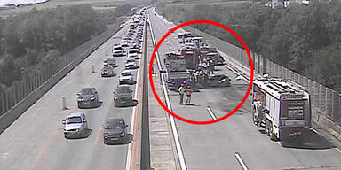 Bub bei Inferno auf A1 verbrannt