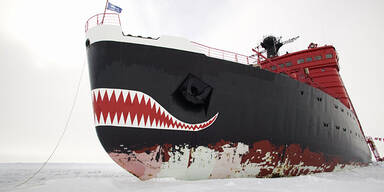 Atomgetriebener russischer Eisbrecher Yamal / Jamal