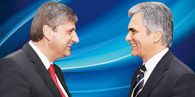 Duell Faymann - Spindelegger
