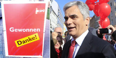 Faymann / gefälschte Plakate