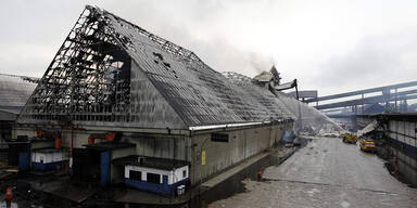 Brand zerstört 300.000 Tonnen Zucker