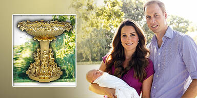 Kate William George Taufbecken