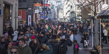 Shopping Weihnachten Einkaufssamstag Wien Kärntnerstraße Kärntner Straße