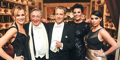 Mirjam WEICHSELBRAUN / Richard LUGNER / Oliver POCHER / Kim KARDASHIAN / Opernball 2014