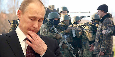 Wladimir PUTIN / Ukraine Soldaten