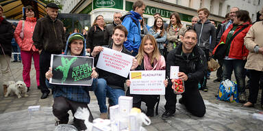Zucker Flashmob Plachutta 3.5.2014