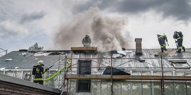 Wohnhausbrand Linz-Land