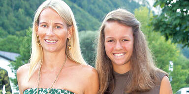 Elisabeth Auersperg-Breunner mit Tochter Emilia