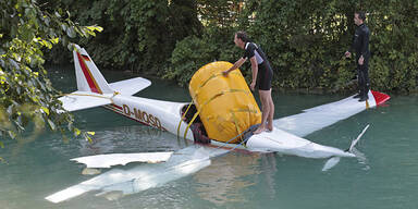 Kärnten: Notlandung  im Wörthersee