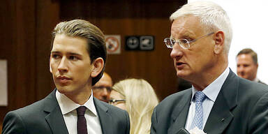 Sebastian KURZ / Carl BILDT, schwedischer Außenminister