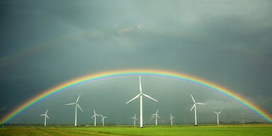 Wetter Regenbogen Sonne Sommer