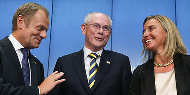 Donald TUSK ROMPUY MOGHERINI