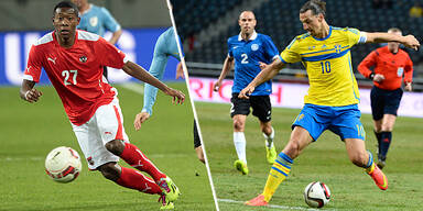 David ALABA / Zlatan IBRAHIMOVIC