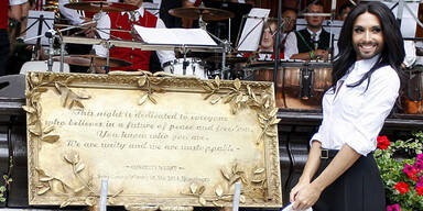 Conchita Wurst in Gemeinde geehrt 