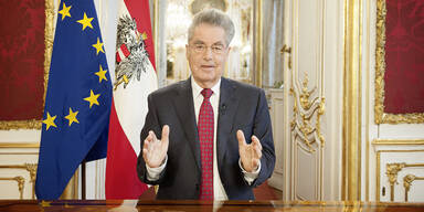 Bundespräsident Heinz FISCHER / Neujahrsansprache 2015