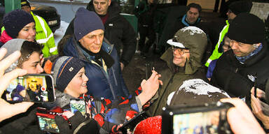 Schnee-Chaos bei Bond-Dreh