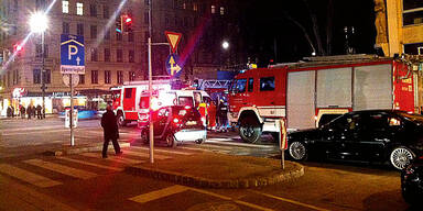 Brand-Alarm in der Albertina Passage